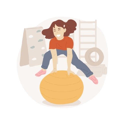 Une petite fille qui joue au ballon.png