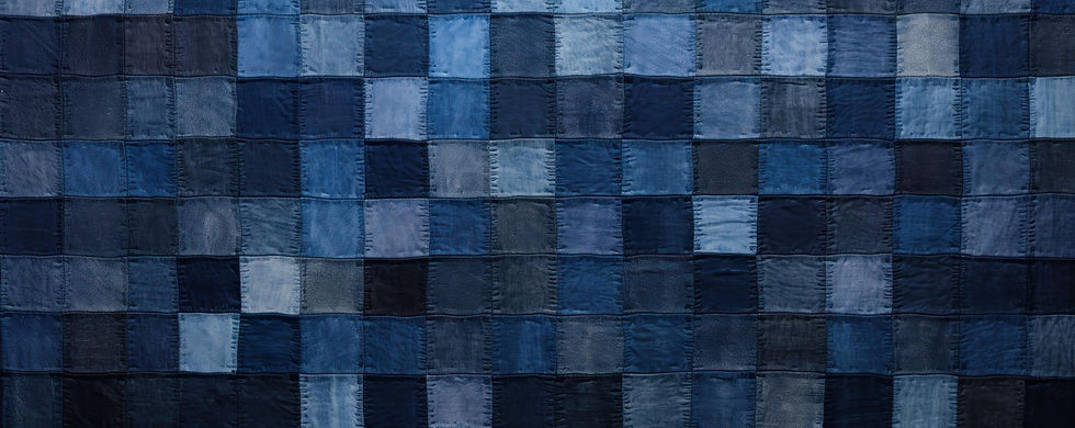 blue denim jeans