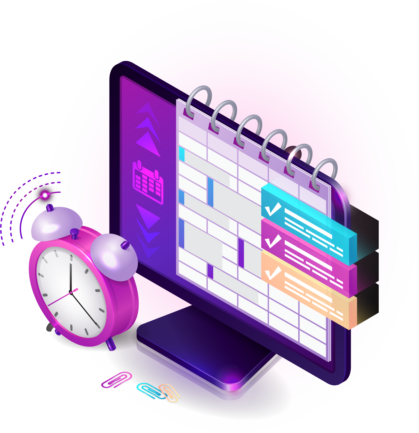 Agenda de réservation de ligne