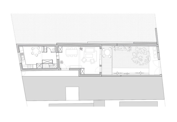 Plans de surélévation et extension de maison montreuil par SERA architectes