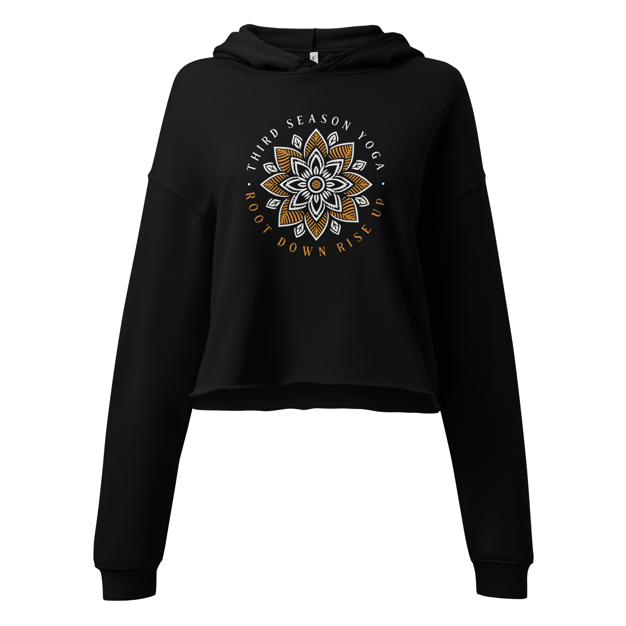 Mandala Crop Hoodie