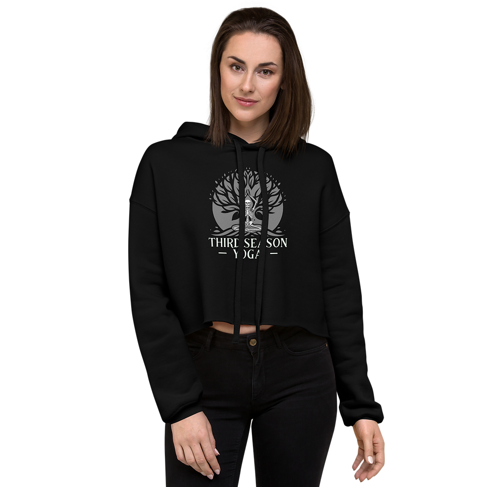 Thumbnail: Skeleton Crop Hoodie