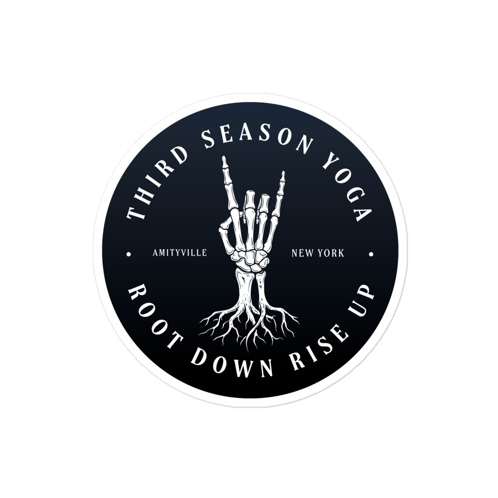 Root Down, Horns Up Stickers