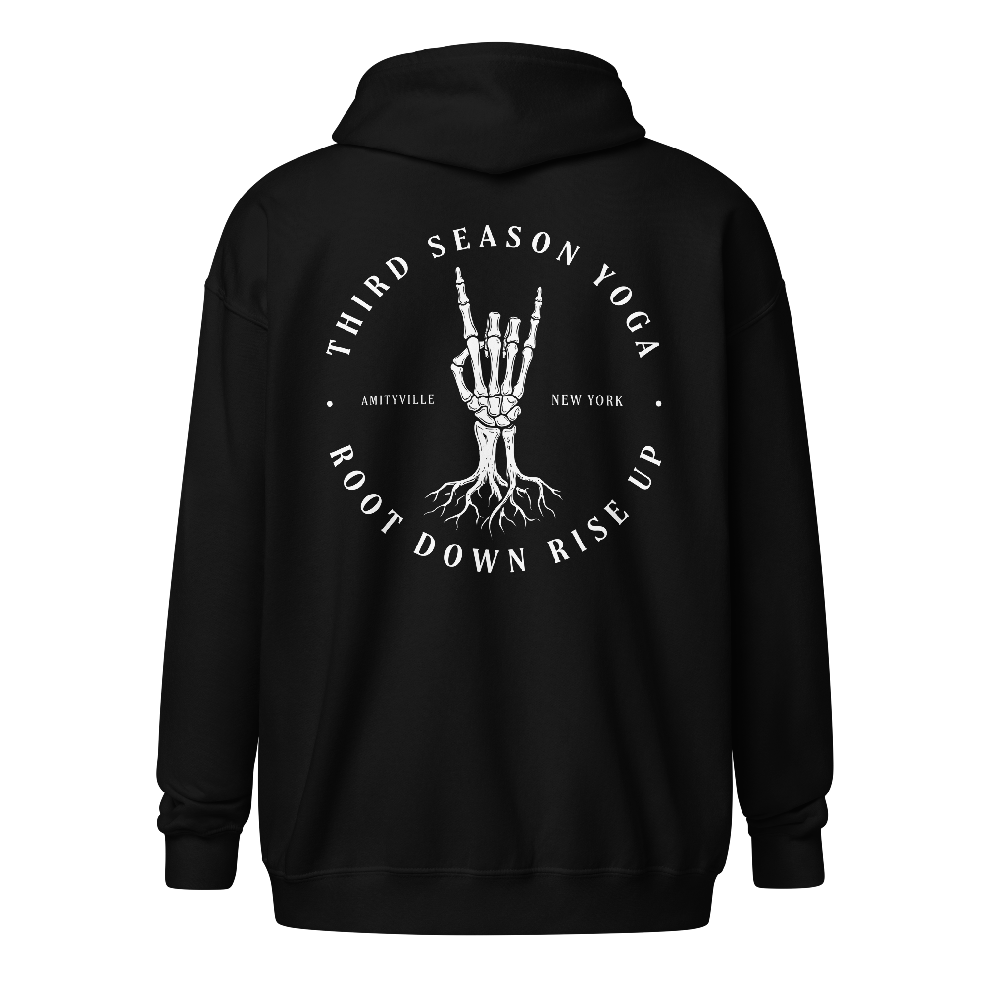 Root Down, Horns Up Zip Up Hoodie