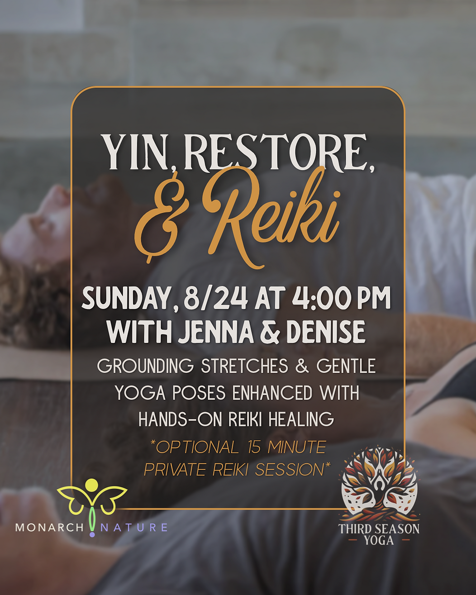 Yin, Restore, & Reiki