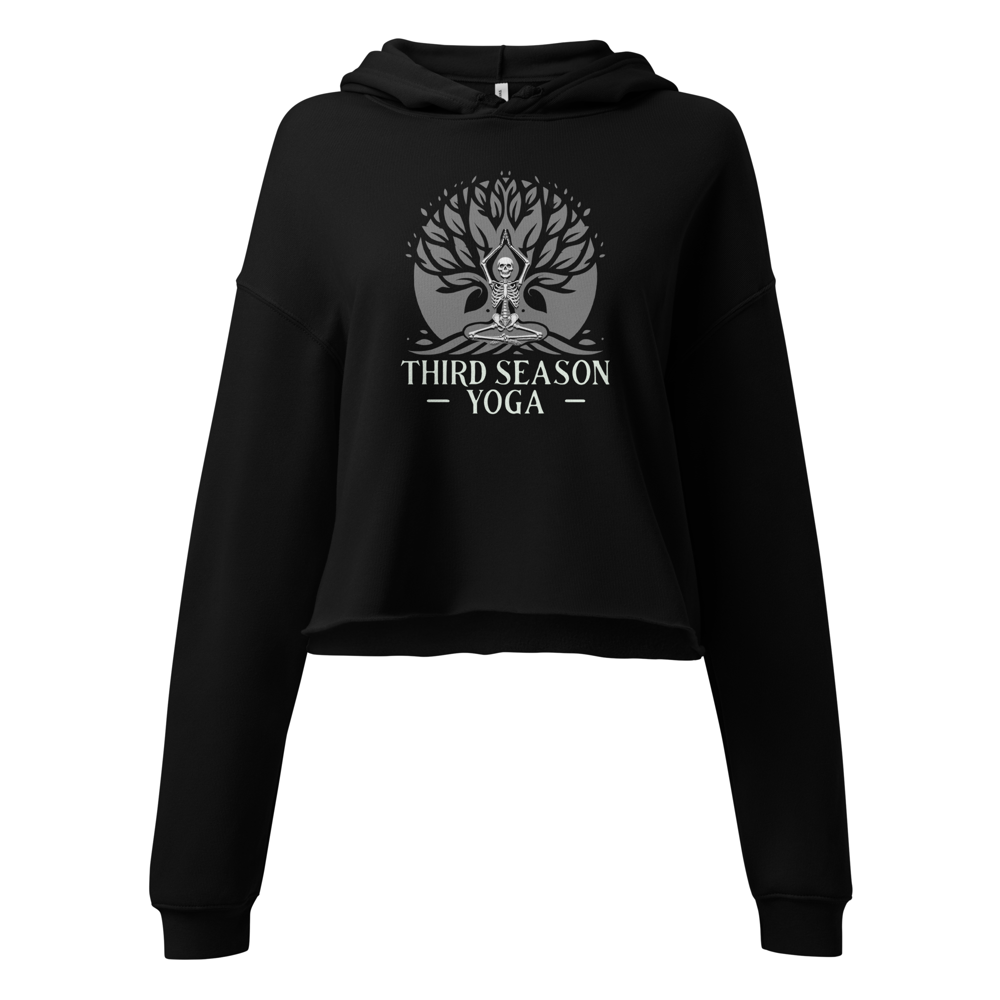 Skeleton Crop Hoodie