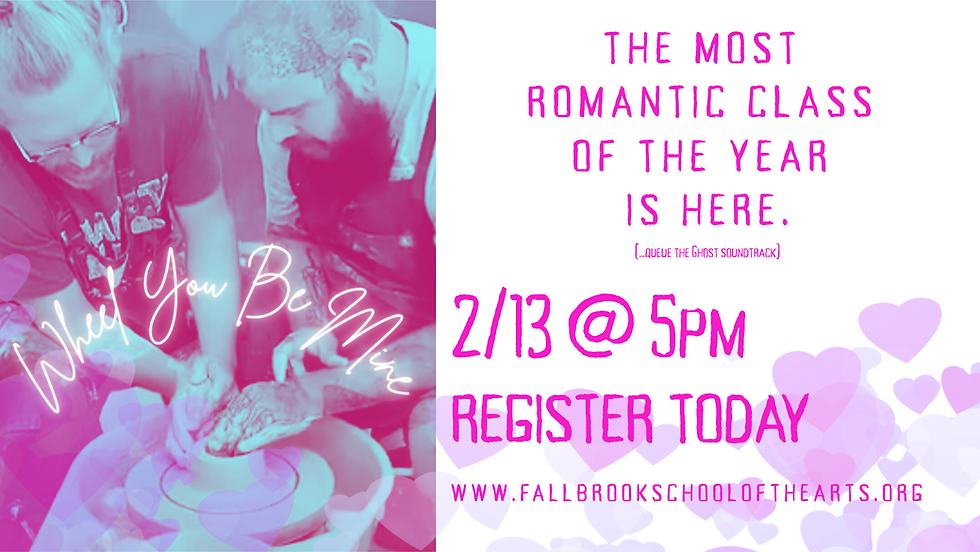 Classes and workshops offered by Fallbrook School of the Arts in Fallbrook, CA for students to develop their artistic skills across different mediums