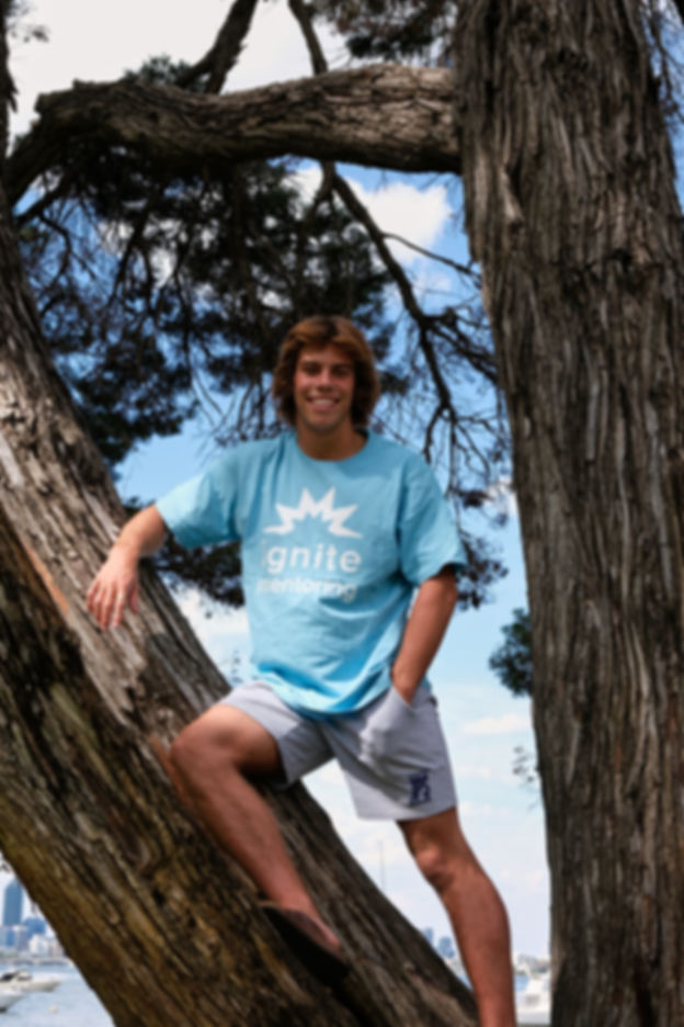 Big Logo | Light Blue Shirt