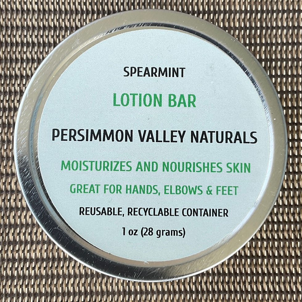 Spearmint Lotion Bar