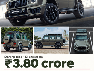 Mercedes-AMG G 63 Offroad PRO, its ₹3.80 crore starting price, V8 specifications and off-road equipment