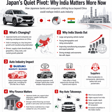 Japan’s China-To-India Pivot: What It Means For India’s Auto Industry