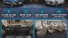 Kia PV7 electric van infographic showing nine-seat interior, 460km-plus range and battery specifications