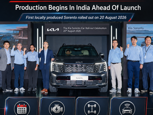 Kia Sorento Production Begins in India Ahead of September 4 Launch; Hybrid, Diesel and AWD Confirmed