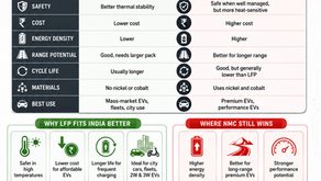 LFP vs NMC Battery: Which EV Battery Is Safer and Better for India?
