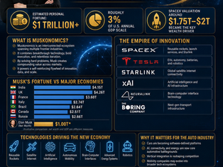 Muskonomics: How Elon Musk Built the World’s First Trillion-Dollar Personal Fortune