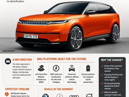 JLR Rewrites Its EV Roadmap: Next-Generation Velar to Offer Both Electric and Hybrid Power
