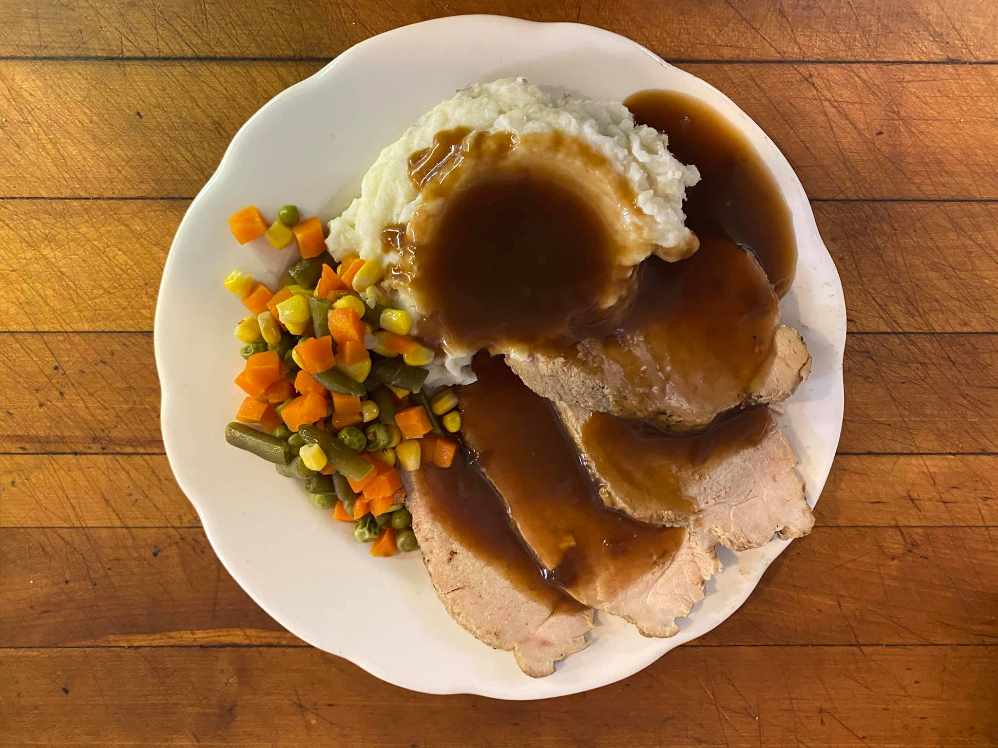 Arranged Food and Objects