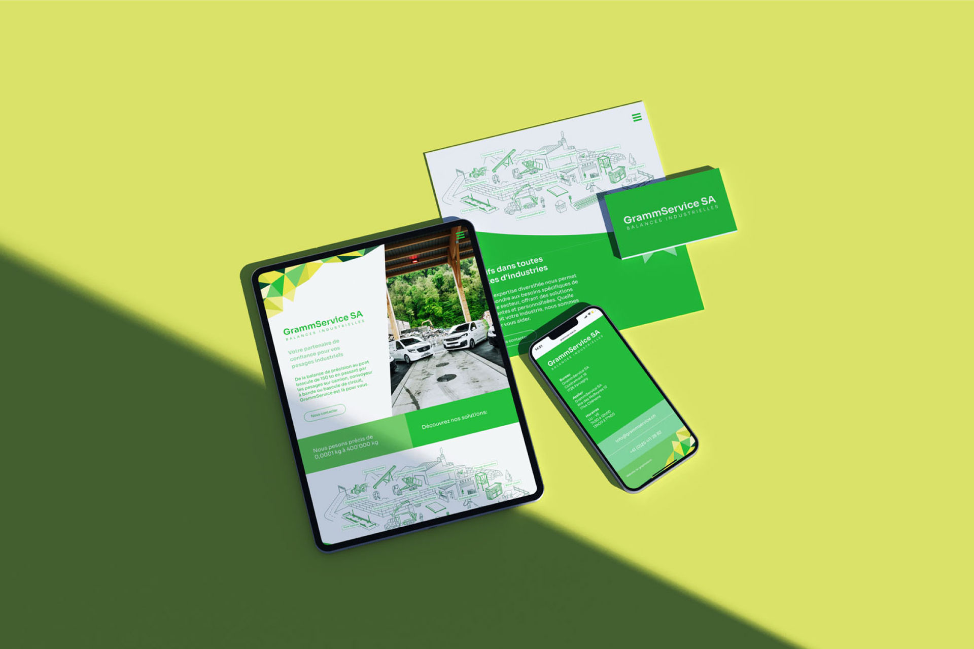 Grammservice création site web par ta graphiste