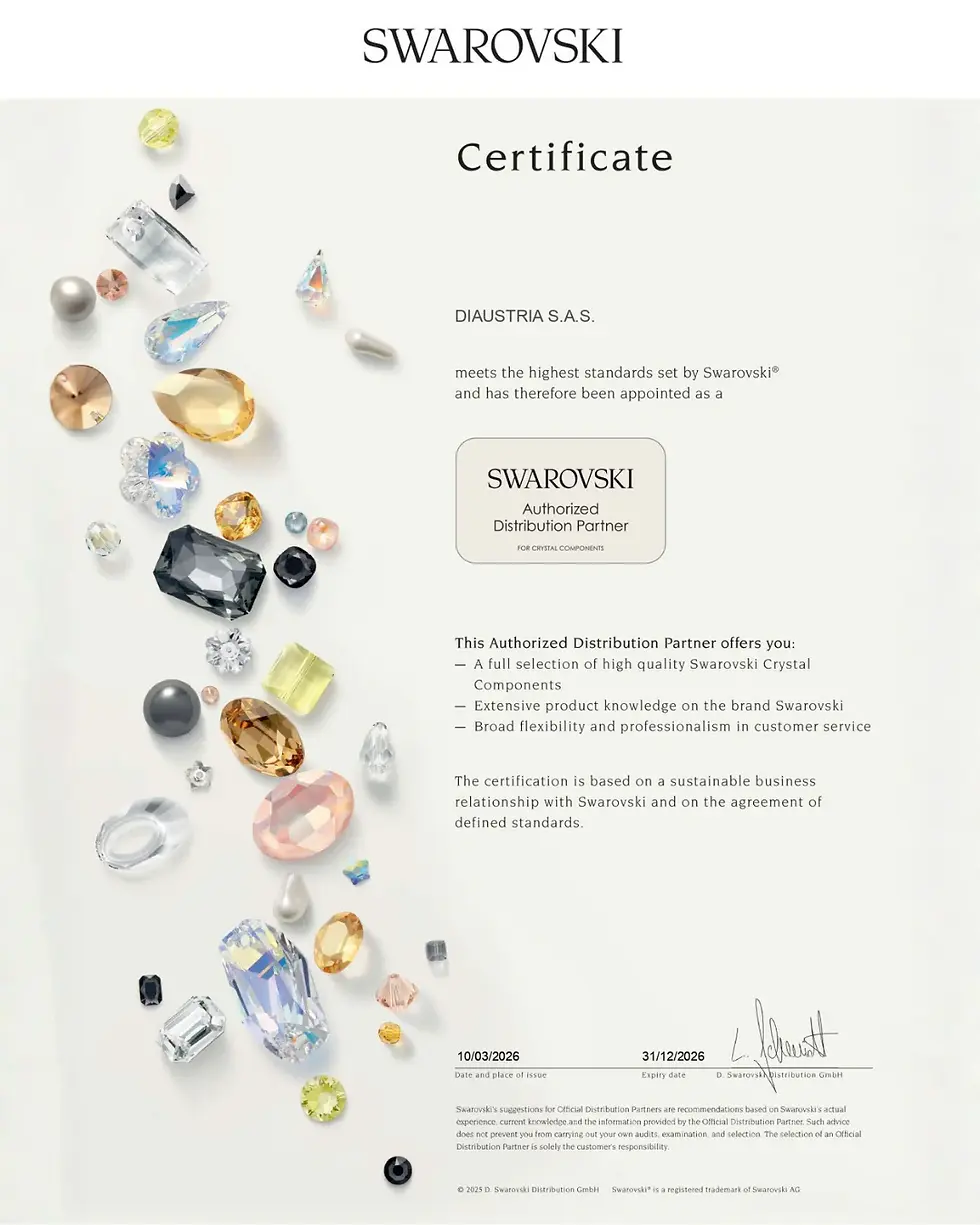 Certificado Swarovski.WEBP