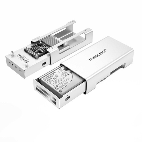 Thunderbolt 5 to U.2/3 NVMe SSD Enclosure, Up to 7000Mb/s | TREBLEET