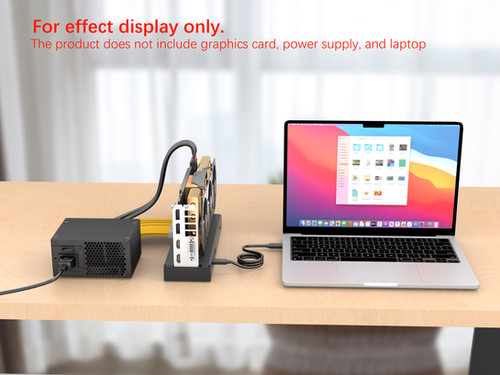 Mini eGPU Enclosure USB4 40Gbps Compatible with Thunderbolt 4