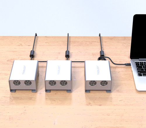 World's First Quad Slot Thunderbolt 3 External SSD Storage 40Gbps
