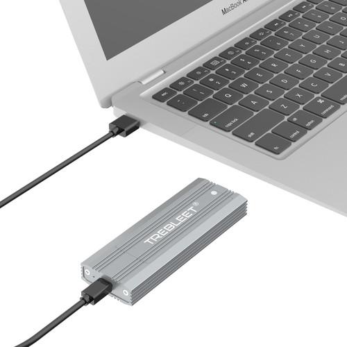 M.2 NVMe SSD Enclosure ,10Gbps USB-C to PCIe NVMe M.2 Hard Drive