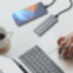 Thumbnail: M.2 NVMe SSD Enclosure ,10Gbps USB-C to PCIe NVMe M.2 Hard Drive Enclosure