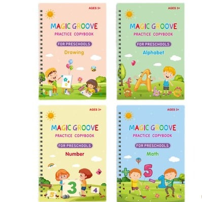 Thumbnail: Children's English Groove Magic Font Practice Set