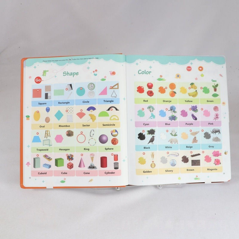 Thumbnail: English Children's Educational Sound Learning Book Toy