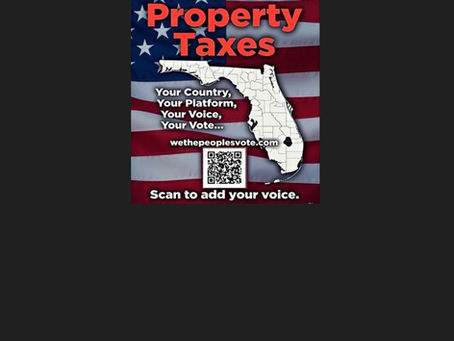 Florida Eliminates Property Tax - POLL