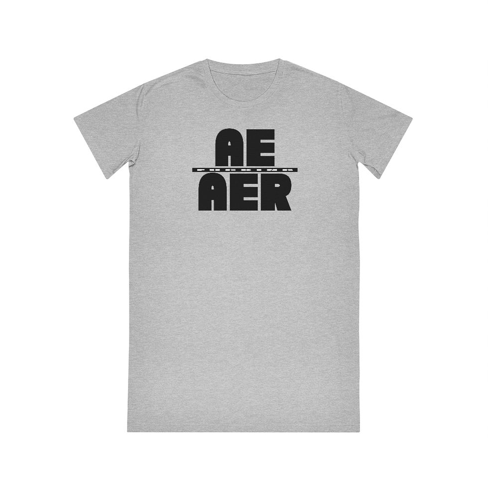 Thumbnail: Boldnouns Ae Aer Spinner T-Shirt Dress