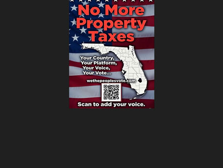 Florida Eliminates Property Tax - POLL