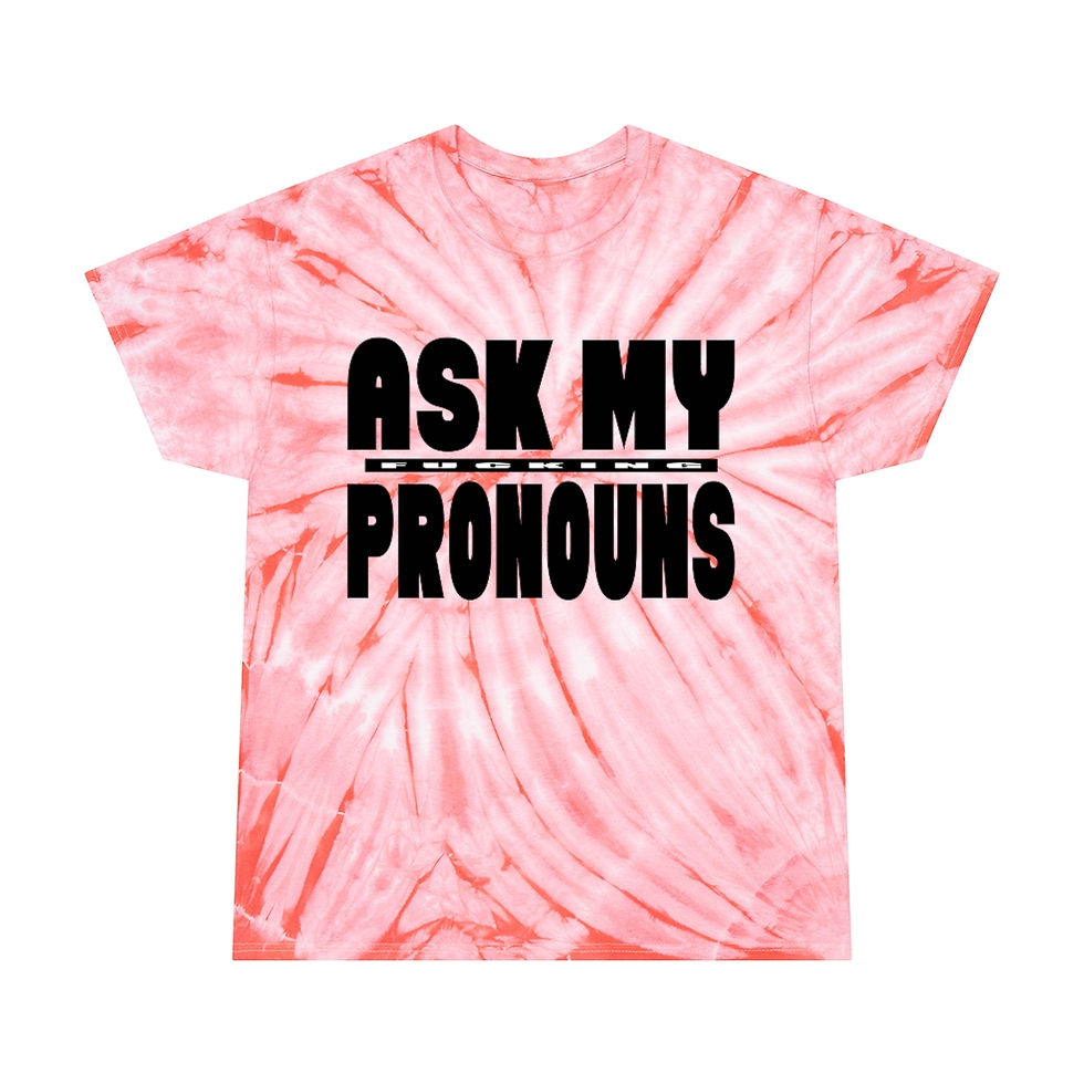 Thumbnail: Boldnouns Ask Tie-Dye Tee, Cyclone