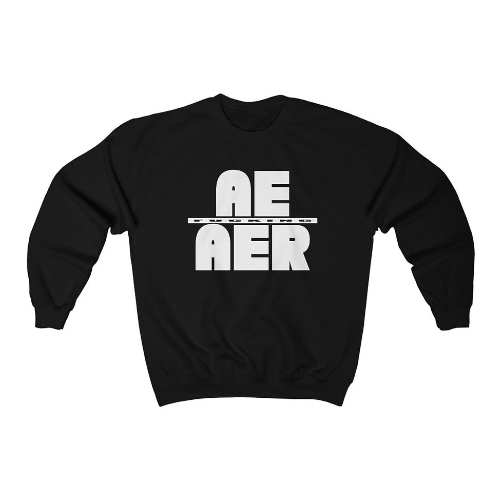 Thumbnail: Boldnouns Ae Aer Unisex Heavy Blend™ Crewneck Sweatshirt
