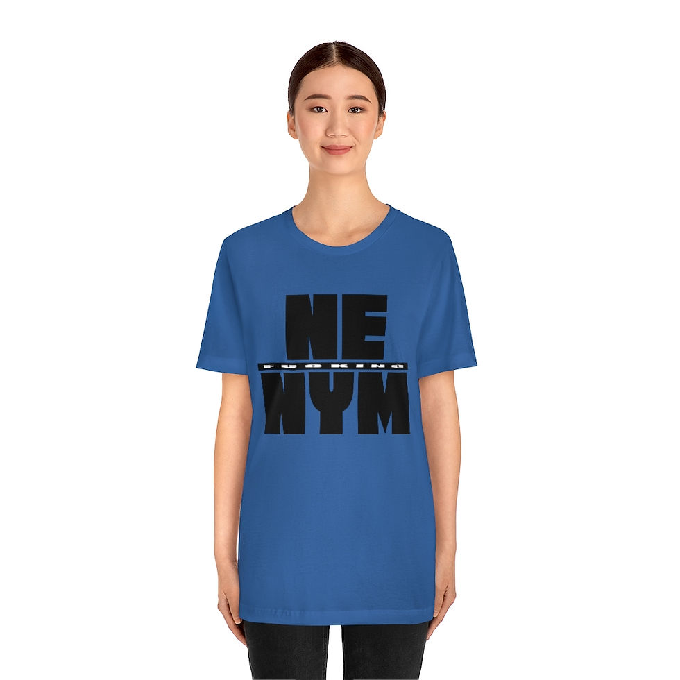 Thumbnail: Boldnouns Ne Nym Unisex Jersey Short Sleeve Tee