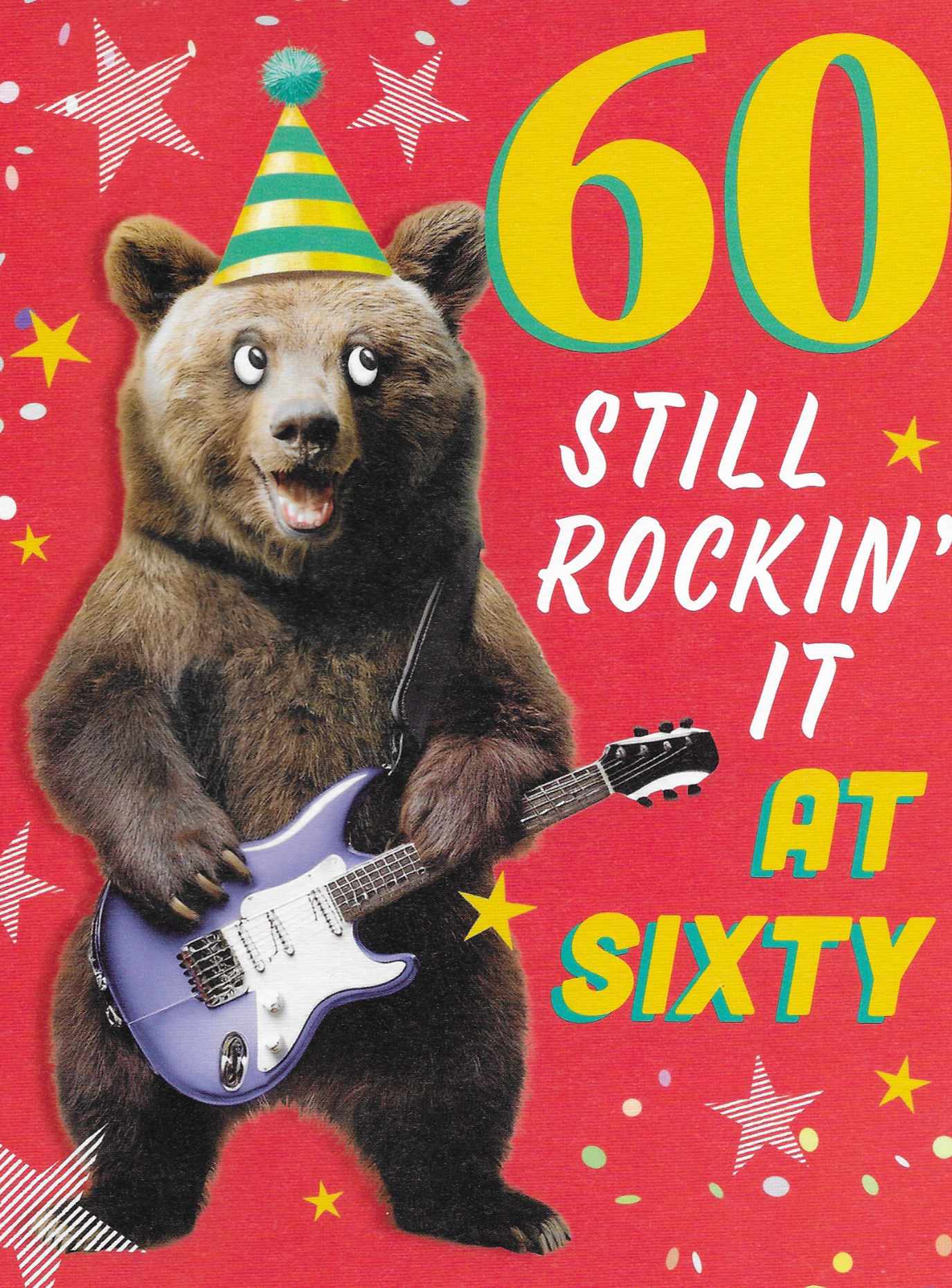 A Funny 60th birthday card