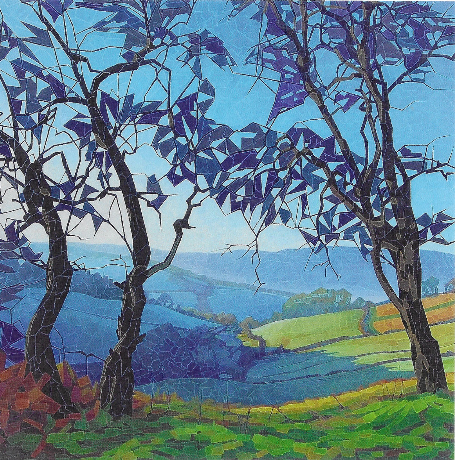 Down to Mork Brook, blank art card