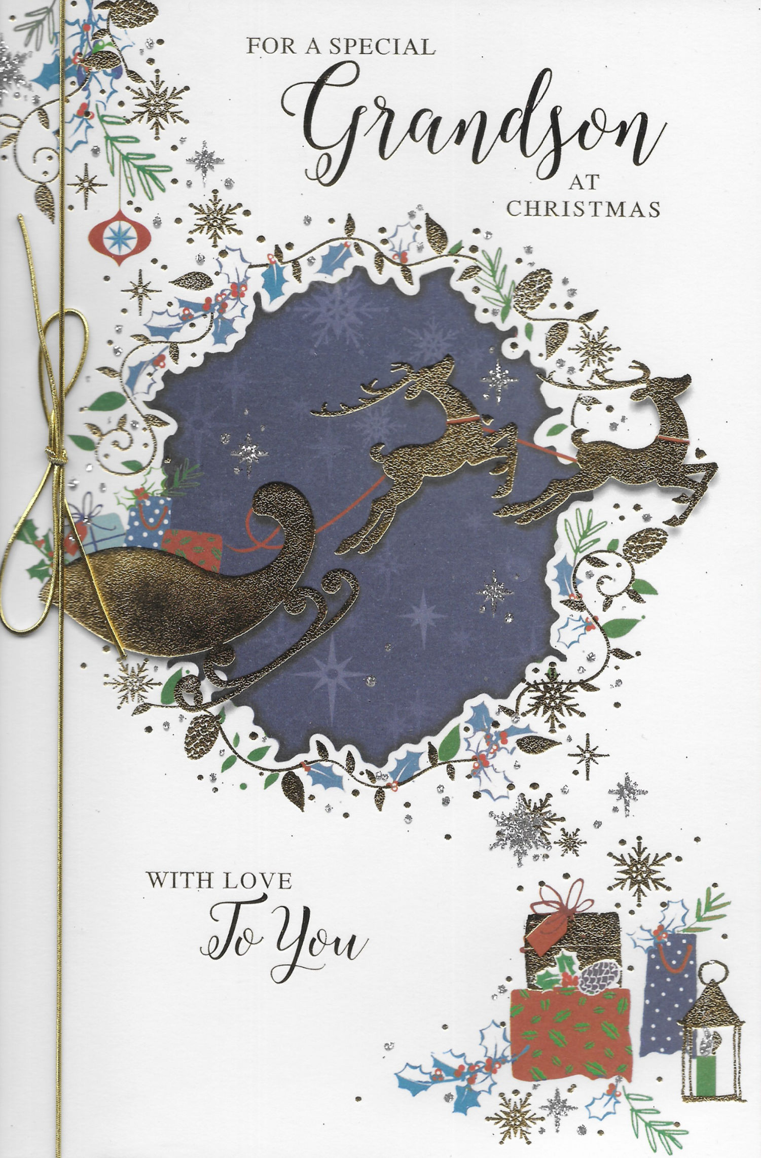 A Grandson Christmas card