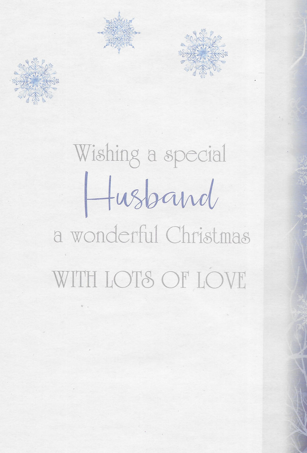Thumbnail: A Husband Christmas card (Stag)