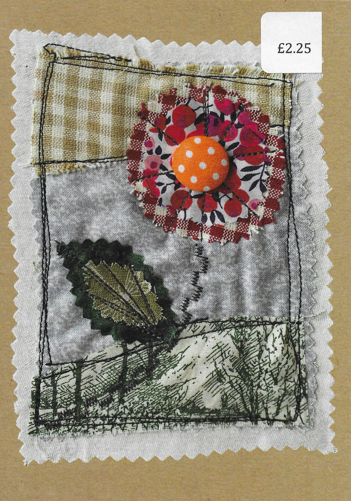 Applique on cloth 4 (50p Just in June offer)