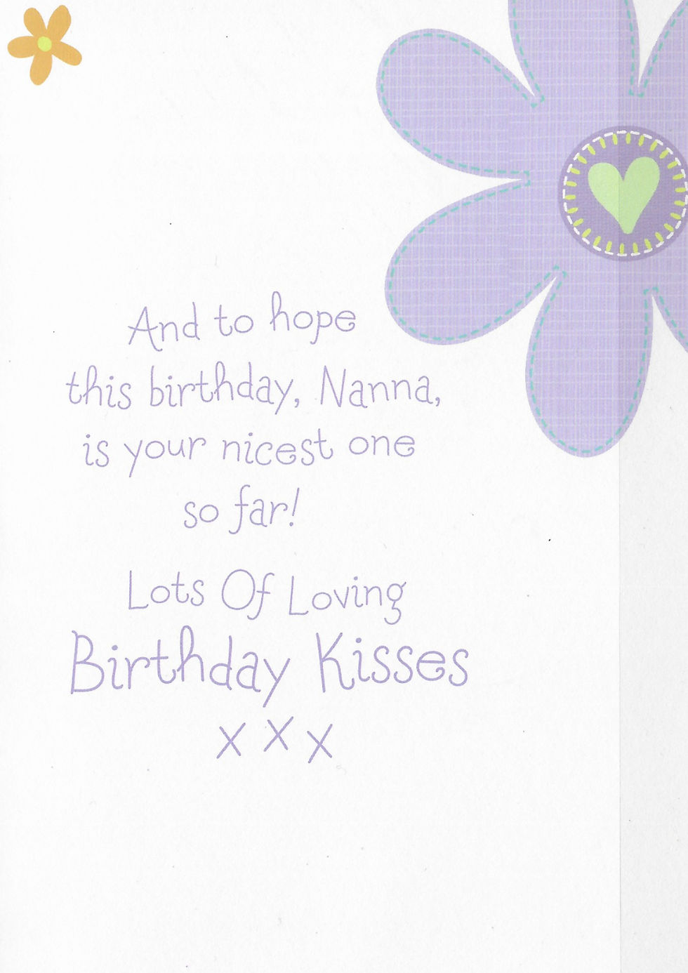 Thumbnail: A Nana birthday card