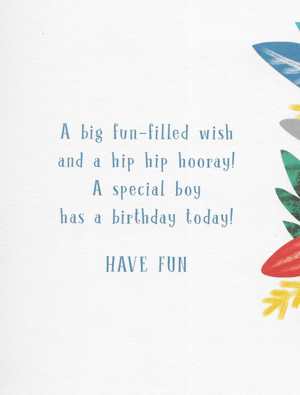 Thumbnail: A Great-Grandson birthday card (Lion)