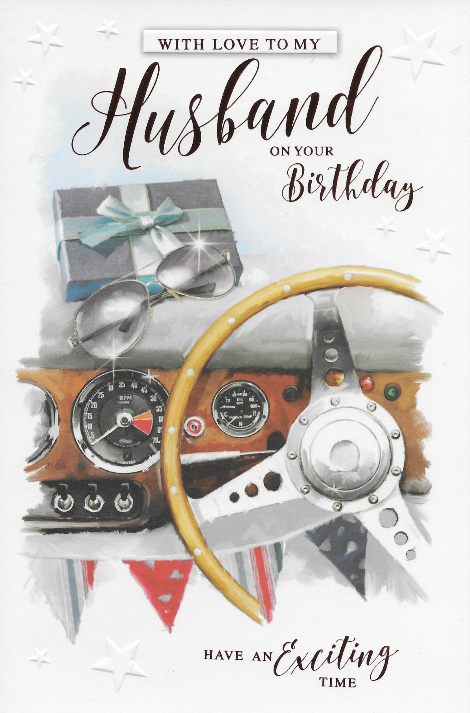 A Husband Birthday card