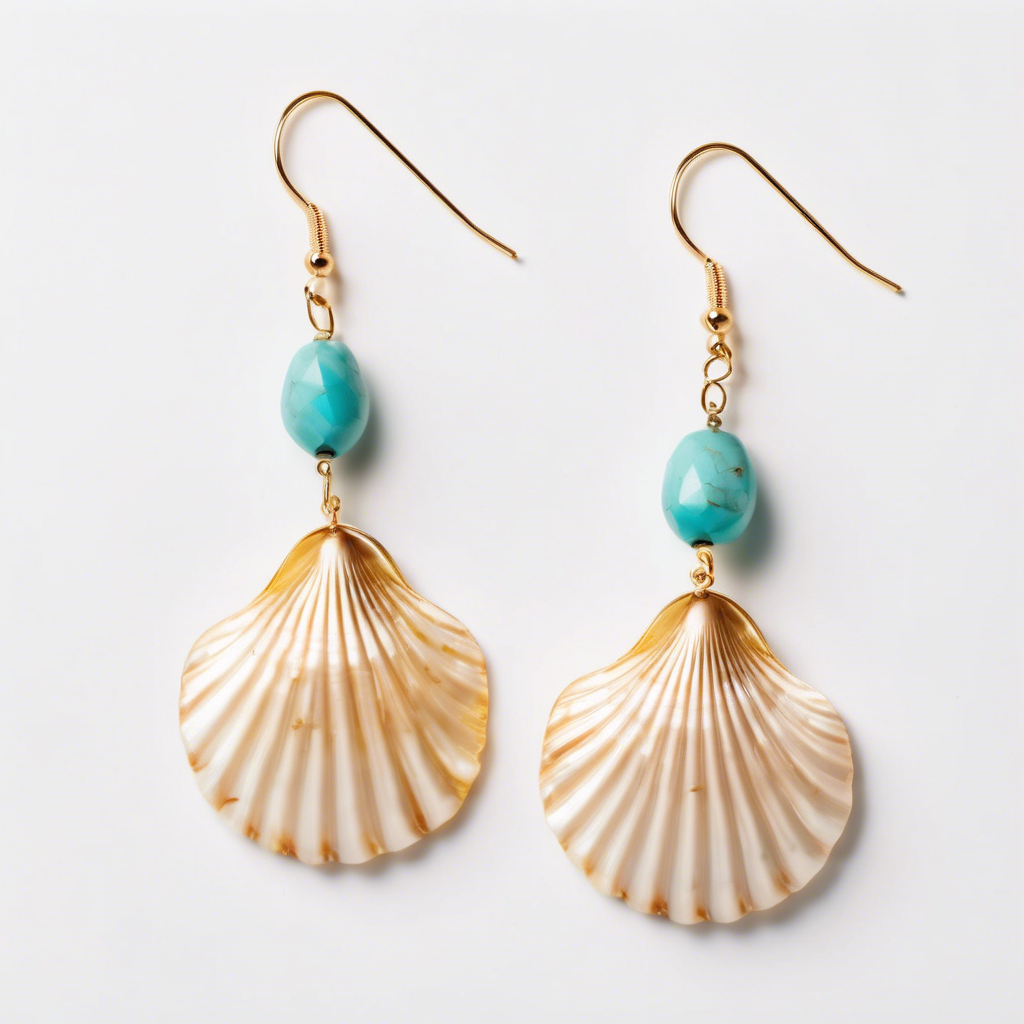 Shell Drop Earrings