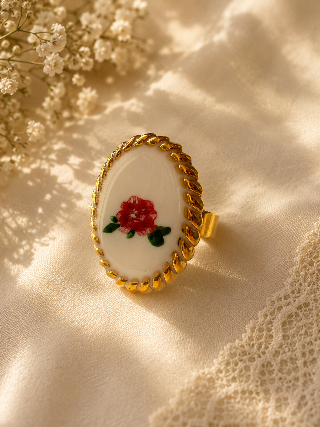 Bague Vintage Rose