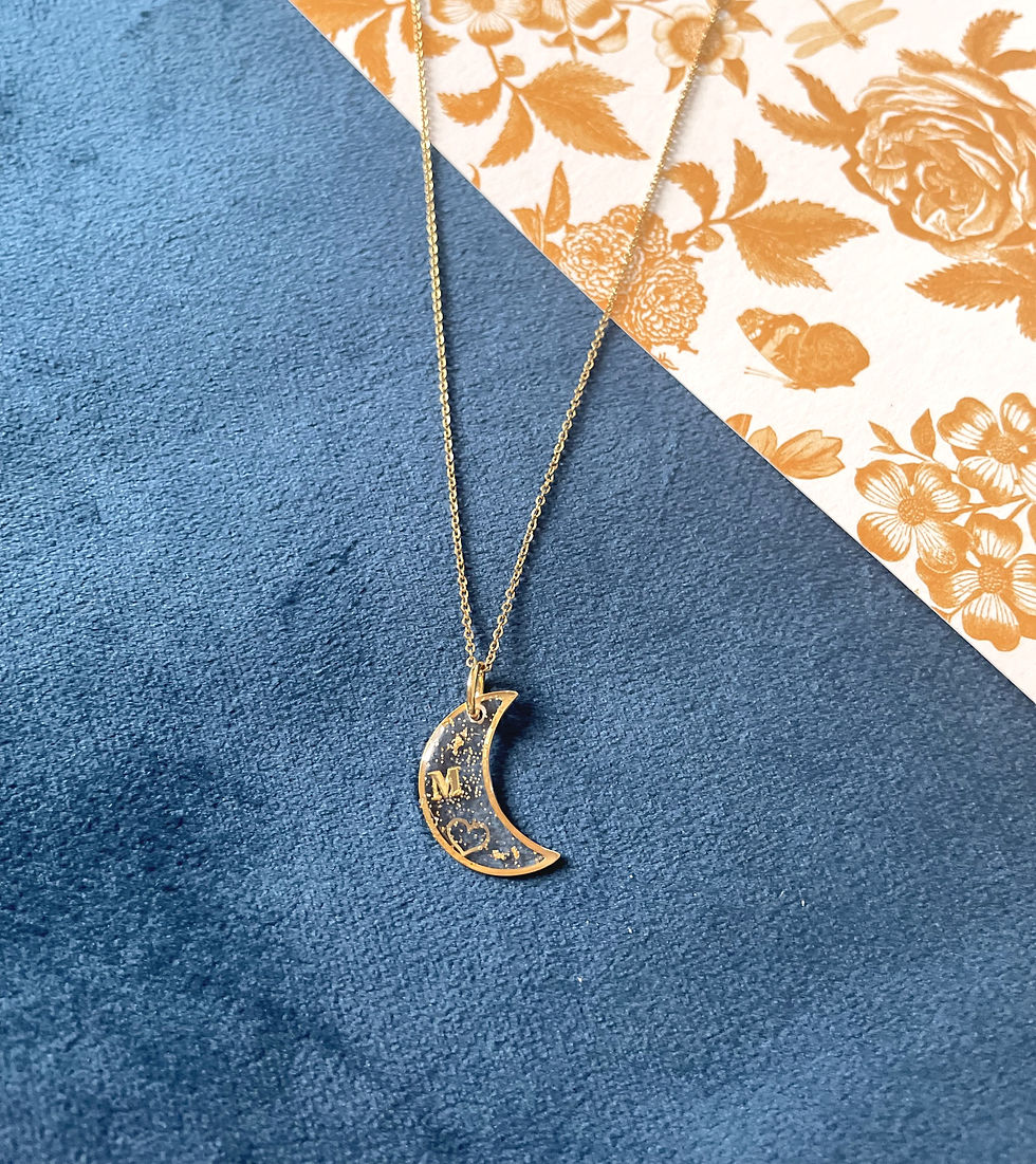 Miniature : Collier "Croissant de lune"