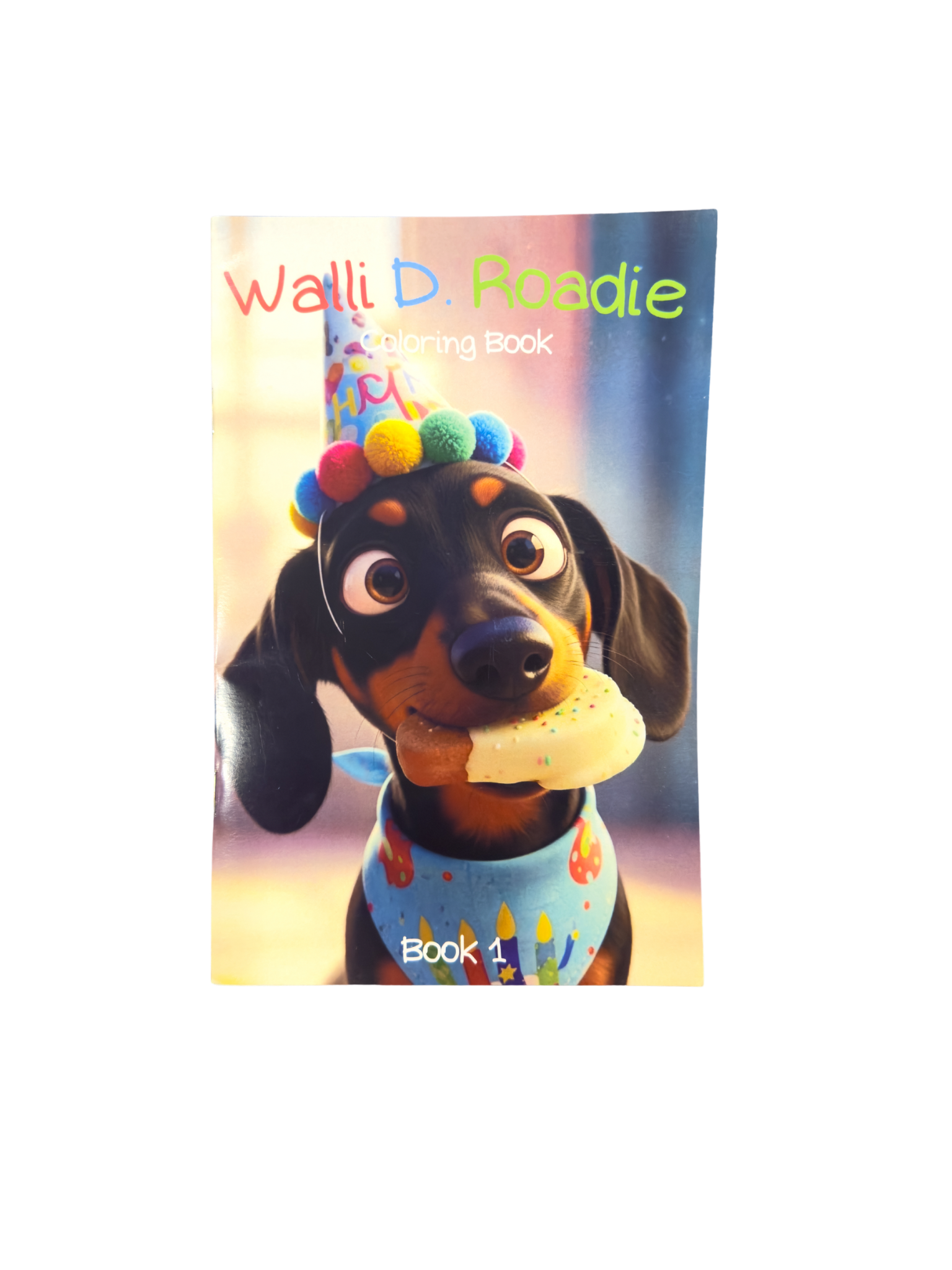 Walli D. Roadie Coloring Book 1
