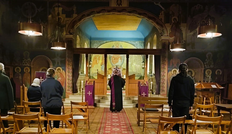 Vêpres de l'Avent en semaine, paroisse Notre Dame & St Thébault - Béthanie