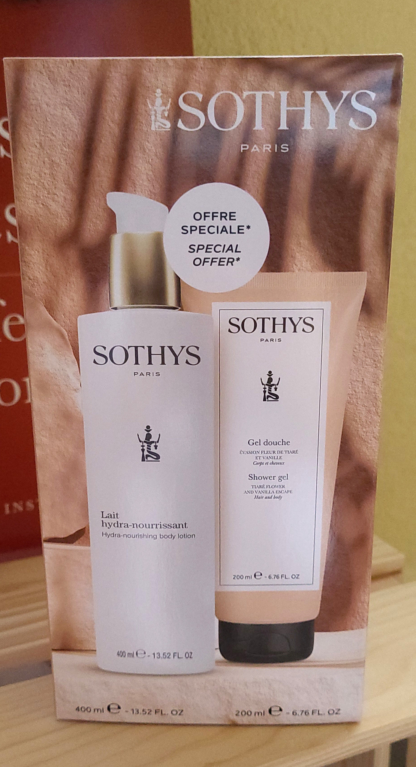 Sothys Lait et Gel douche